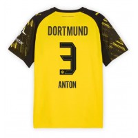 Stroje piłkarskie Borussia Dortmund Waldemar Anton #3 Koszulka Podstawowej 2025-26 Krótki Rękaw